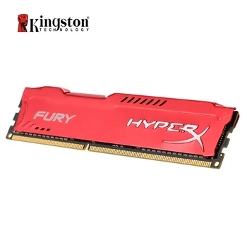 Kingston HyperX FURY Raudona 4GB 8GB 512M x 64-Bit DDR3-1866 CL10 240-Pin DIMM