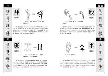 Kinijos knygų įrišimas: Paaiškinti, Kinų rašmenimis,Kinų simbolių knyga mokymosi hanzi istorija ir 1000 Simbolių Istoriją