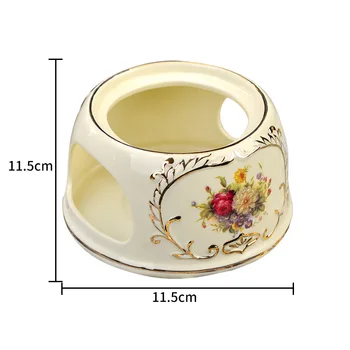 Kinų Arbatos puodą su šilumos bazinė bendrojo naudojimo žvakė arbatos mados kavos virdulys termostatas keramikos šiltas 900 ml arbatinukas