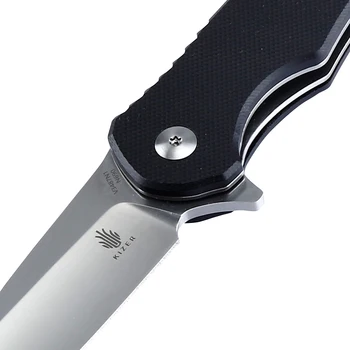 Kizer sulankstomas peilis Barbosa V3487N1 G10 rankena bushcraft peilis naudinga kempingas įrankių