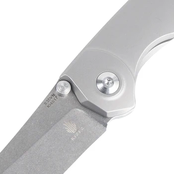 Kizer taktinis peilis KI4517 Shamshir 2020 nauja siunta, sukurta Azo S35VN plieno peilis rankiniai įrankiai