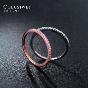 Klasikinis Dizainas Skatinimo Didmeninė 2017 Mados Moterų Kristalų Papuošalai Imituojamas Cirkonis Šalies Žiedai 925 Sterlingas Sidabro Žiedas