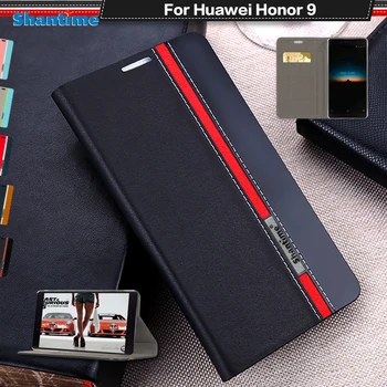 Knygos Atveju Huawei Honor 9 Apversti Atveju Pu Odos Telefoną Atveju Huawei Honor 9 Versle Minkštos Tpu Silikoninis Galinio Dangtelio