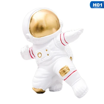 Kosmoso Vyras Astronautas Skulptūra Duomenys Raketų Plokštumos Kosmonautas Pav Modelis Keraminės Medžiagos Statula Namų Dekoracijas Figūrėlės