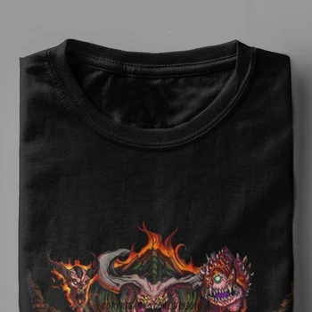 Kova Kaip Pragaras Prekės ženklo T Shirts Bausmė Amžina Doomguy Doom Slayer Anime Marškinėlius Vyrams Japonijos Tees Aukštos Kokybės Grynos Medvilnės