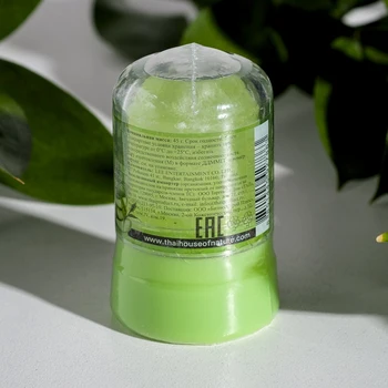 Kristalų dezodorantas U&I su žaliąja arbata ir aloe vera, 45 g 4606314 Pažastų prakaito apsauga