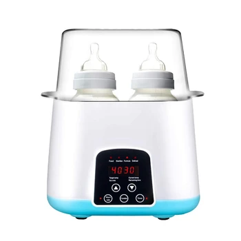 Kūdikių Buteliukas Šilčiau, Butelis Garo Sterilizer 5-In-1 Smart termostatas Dvigubas Butelis Kūdikių Maisto Šildytuvas Krūties Pieno ar formulė