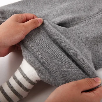 Kūdikių kojis kelnes naujagimiui mergaitė berniukas antblauzdžiai ilgos kelnės 0-6-12months vaikas lycry medvilnės sleepwear kelnės pižamos kelnės