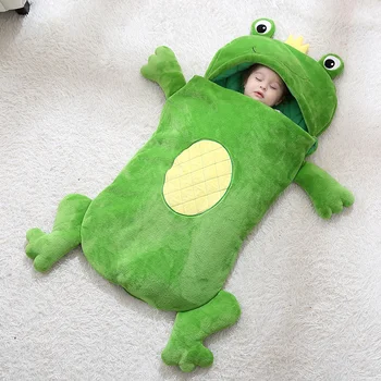 Kūdikių miegmaišis vaikams, Vaikų Kokono Suvynioti Mielas Varlė Padengia Kūdikio Antklodė Suvynioti Sklypo Anti-kick artefaktas kūdikių žiemos sustorėjimas