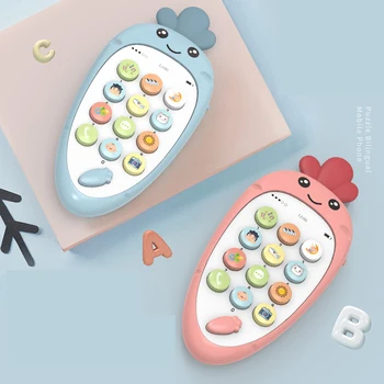 Kūdikių Telefonas Multi-funkcija Imitavimo Žaislai Naujagimiams 0-12 mėnesių Žaislas Kūdikiams Muzikos Anksti Švietimo Nuotolinio Valdymo