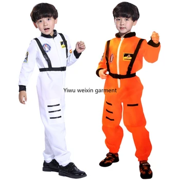 Kūdikių, Vaikų, Suaugusiųjų Astronautų Kostiumas Erdvę Kostiumas Pilotai Jumpsuit Šalies Purim Karnavalą Cosplay Apranga, Šalmas Vyrų Berniukas
