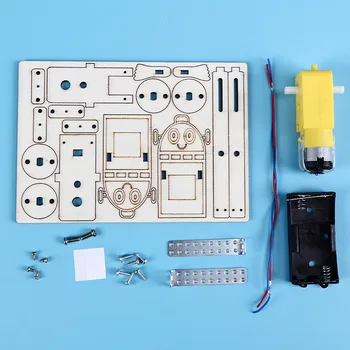 Kūrybos Elektros Gizmo Medinių Blokų Montavimas Kopimo Virve Robotas Žaislai 