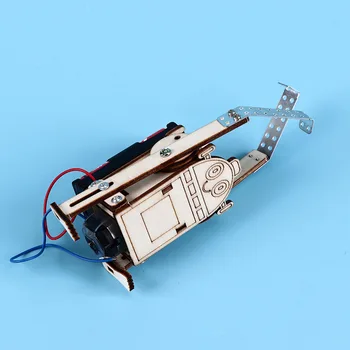 Kūrybos Elektros Gizmo Medinių Blokų Montavimas Kopimo Virve Robotas Žaislai 