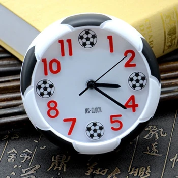 Kūrybos Futbolo Žadintuvas Darbalaukio Pabusti įrankiai Studentų stalinis laikrodis Apvalios žadintuvas, skaitmeninis lentelė skaitmeninis laikrodis
