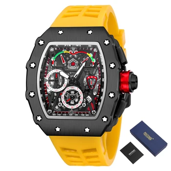 Kūrybos Žiūrėti Vyrų Sporto Chronograph Karinės Vyrai Laikrodžiai Top Brand Prabanga Aukso Atsitiktinis Laikrodis Reloj Hombre Relogio zegarek meski