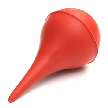 Laboratorinių Įrankių Gumos Oro pūtimo Plauti ausų kamuolys Raudona 120ml skersmens