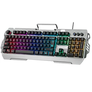 Laidinė klaviatūra GYNĖJAS Renegade GK-640DL RU žaidimų, RGB apšvietimu, 7 režimai: dinaminis apšvietimas