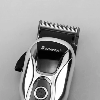 Laido/belaidžius profesionali plaukų clipper elektriniai plaukų žoliapjovės, žmogaus plaukų cutter pro plaukų pjovimo staklės, šukuosena, kirpykla įrankis
