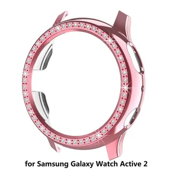 Laikrodžių Atveju, Samsung galaxy žiūrėti aktyvios 2 40mm 44mm kalnų krištolas apsaugos atveju Galaxy Žiūrėti Aktyvios 2 VNT Bamperis Shell Atveju
