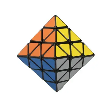 Lanlan Veido Tekinimo Octahedron Magijos Kubo Galvosūkį 3x3 Profesinis Iššūkis 8 Ašies Bloko Įspūdį Greitis 3x3x3 Cubo magija Žaidimas Žaislai