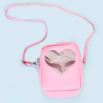 Lanzon Hologrem Deimantai Merginos Krepšys Širdies Rankinės Naujas Peties Maišas PVC Minkštas Moterų kelioniniai Krepšiai Korėja Karšto Messenger Maišeliai