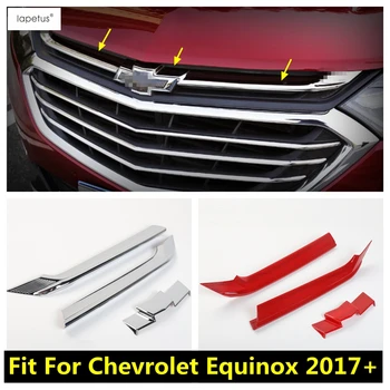 Lapetus Reikmenys Chevrolet Equinox 2017 - 2021 ABS Priekiniai Iki Vidurio Grotelės Grotelių Apdailos Juostelės Liejimo Padengti Rinkinys Apdaila