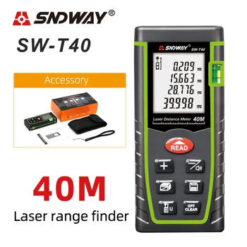 Lazerinis diapazono ieškiklis SNDWAY 40M 60M 80M 100M laser range finder įranga valdovas bandymo įrankis