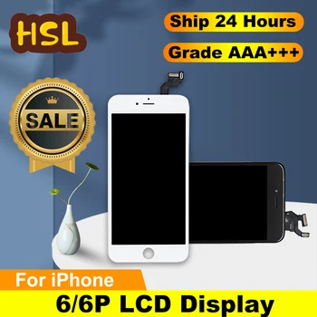 LCD Ekranas iPhone 6 6S7 8 plus Jutiklinis Ekranas skaitmeninis keitiklis iPhone 6S 7 8 7P Asamblėjos Pakeitimo AAA+++ Kokybės Dovanos su
