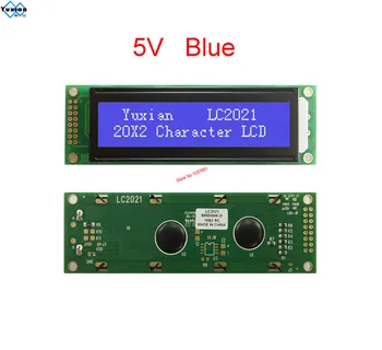 LCD ekranas modulis 2002 20X2 mėlyna žalia LC2021 vietoj WH2002A AC202D LHD44780