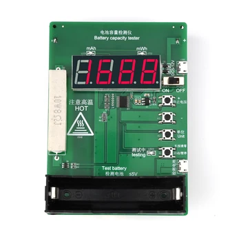 LCD LED Ekranas, Baterijos Talpa Testeris MAh MWh 18650 Ličio Baterija Skaitmeninis Matavimo Ličio Baterijos Energijos Detektorių Modulis