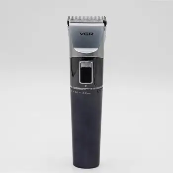 LCD professional plaukų clipper elektriniai plaukų žoliapjovės barzdos automobilių kirpykla reguliuojamas plaukų pjovimo mašina, plaukų kirpimas namų salonas vyrams