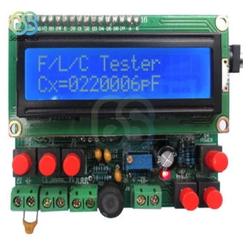 LCD Skaitmeninis Secohmmeter Dažnio Talpą, Indukcinių Skaitiklių Cymometer PLG Induktyvumo Kondensatorius Testeris Permittimeter 