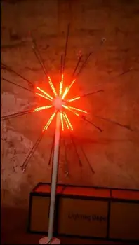 LED Fejerverkų Šviesos, Kalėdų 20pcs Šakos 2m Aukščio atsparus Vandeniui IP65 Lauko Naudojimo Lašas Laivybos Nemokamai Spalva Cha