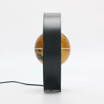 LED Pasaulio Žemėlapio Naujumas Magnetic Levitation Plūduriuojantis Pasaulyje LED Plūduriuojantis Tellurion Su LED Šviesos Namų Puošybai Office Ornamentu