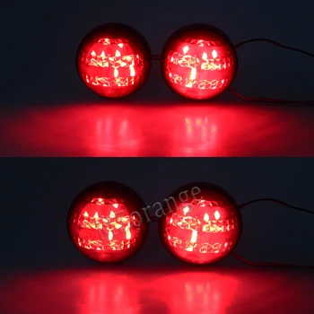 LED Stabdžių Žibintas Raudona Uodega, Stovėjimo Šviesos signalas Galinio Bamperio Atšvaito Toyota Highlander 2009-2011 Fortuner Voxy 