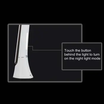 LED Sulankstomas Stalo Lempos Akių Apsauga Stalo Lempa Už Kambarį USB Įkrovimo Pritemdomi Led Šviesos Skaityti