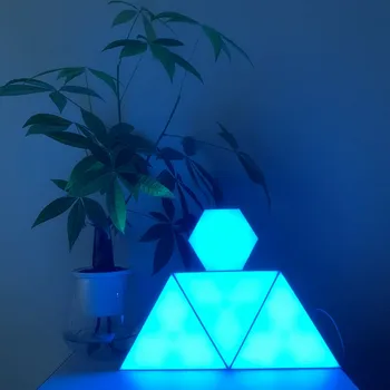 LED Trikampis Sienos Lempos 