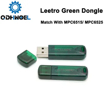 Leetro Lazerio Valdytojas Žalia USB Dongle Co2 Lazerio Valdytojas MPC6515 MPC6525 MPC6525A Klavišą pjovimas Lazeriu 5.3