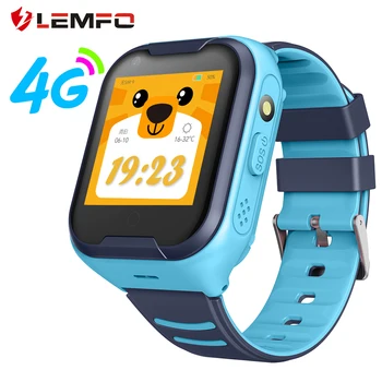 LEMFO G4H Smart Žiūrėti Vaikai 4G IP67 Watetproof GPS 650mAh WIFI Nuotolinio Stebėjimo Vaizdo Skambučių Vaikams 