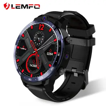 LEMFO LEM12 Smart Watch Vyrų 4G 3GB+32GB GPS 1.6 colių Ekranas Su Banko Power WIFI, Kamera, Muzika Smart Žiūrėti 1800mah Baterija