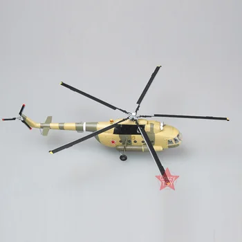 Lengva Modelio Rusijos Karinių Oro Pajėgų Mi-8 Hip-C Sraigtasparnis 1/72 Mastelis Gatavo Modelio Žaislas, Skirtas Rinkti Dovanų 37040