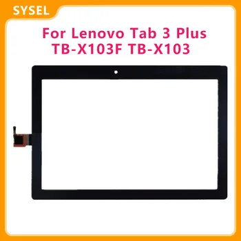 Lenovo Tab 3 Plus TB-X103F TB-X103 Jutiklinis Ekranas skaitmeninis keitiklis Stiklo Skydelis