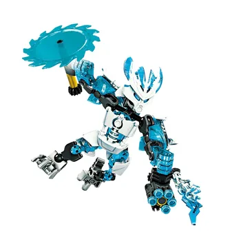 Lepinblocks Bionicle Serijos Xsz 706 Džiunglių Roko Vandens Žemėje Ledo Gaisro Protecto Veiksmų Kūrimo Bloką Suderinama Su Lepining