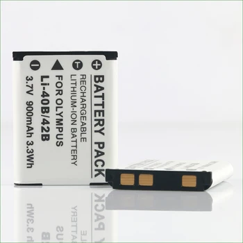 LI-40B LI-42B Skaitmeninio Fotoaparato Baterija Olympus X-800, X-905 X-960 u1200 u780 u730 u710 FE-5050 FE-5030 FE-5000 FE-5010 FE-4050