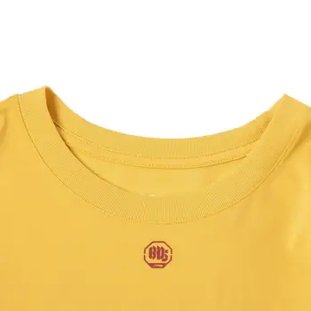 Li-Ning Moterų Krepšinio BADFIVE Marškinėliai Medvilnės Prarasti Kvėpuojantis li ning Pamušalas Apkarpytos Sporto Tees Viršūnes AHSQ106