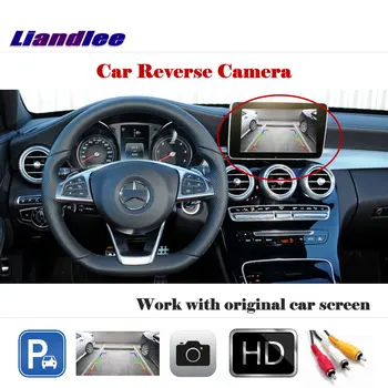 Liandlee Auto Grįžtamieji Parkavimo Kamera Skirta Mercedes Benz C Class W204 2007~M / Galinio vaizdo Kamera Galinio Dirbti su Automobilių Gamyklos Ekrane