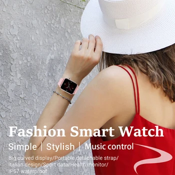 LIGE 2020 Naujas Smart Watch Moterų Širdies ritmas, Kraujo Spaudimo Monitorius fitness tracker Smart Apyrankę Sporto Žiūrėti pedometer Smartband