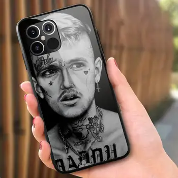 Lil Peep Telefono dėklas Grūdintas stiklas iphone 6 6S 7 8 plus X XS XR 11 12 mini PRO MAX