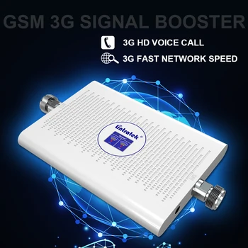 Lintratek 70dB 3G GSM 900mhz 2100mhz Korinio ryšio tinklo Signalo Stiprintuvas AGC/ALC LCD 23dBm Dual Band GSM UMTS 3G Mobiliojo ryšio Kartotuvų Pilnas Komplektas .