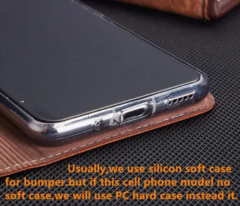 Litchi grūdų natūralios odos apversti atveju kortelė kišenėje Xiaomi Poco X3 NFC/Xiaomi POCOphone F1/Xiaomi POCO F2 Pro telefono dangtelį